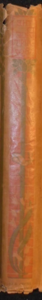 Figure 1 Spine view of dustjacket for The Pageant of 1897. Image courtesy Paul van Capelleveen.