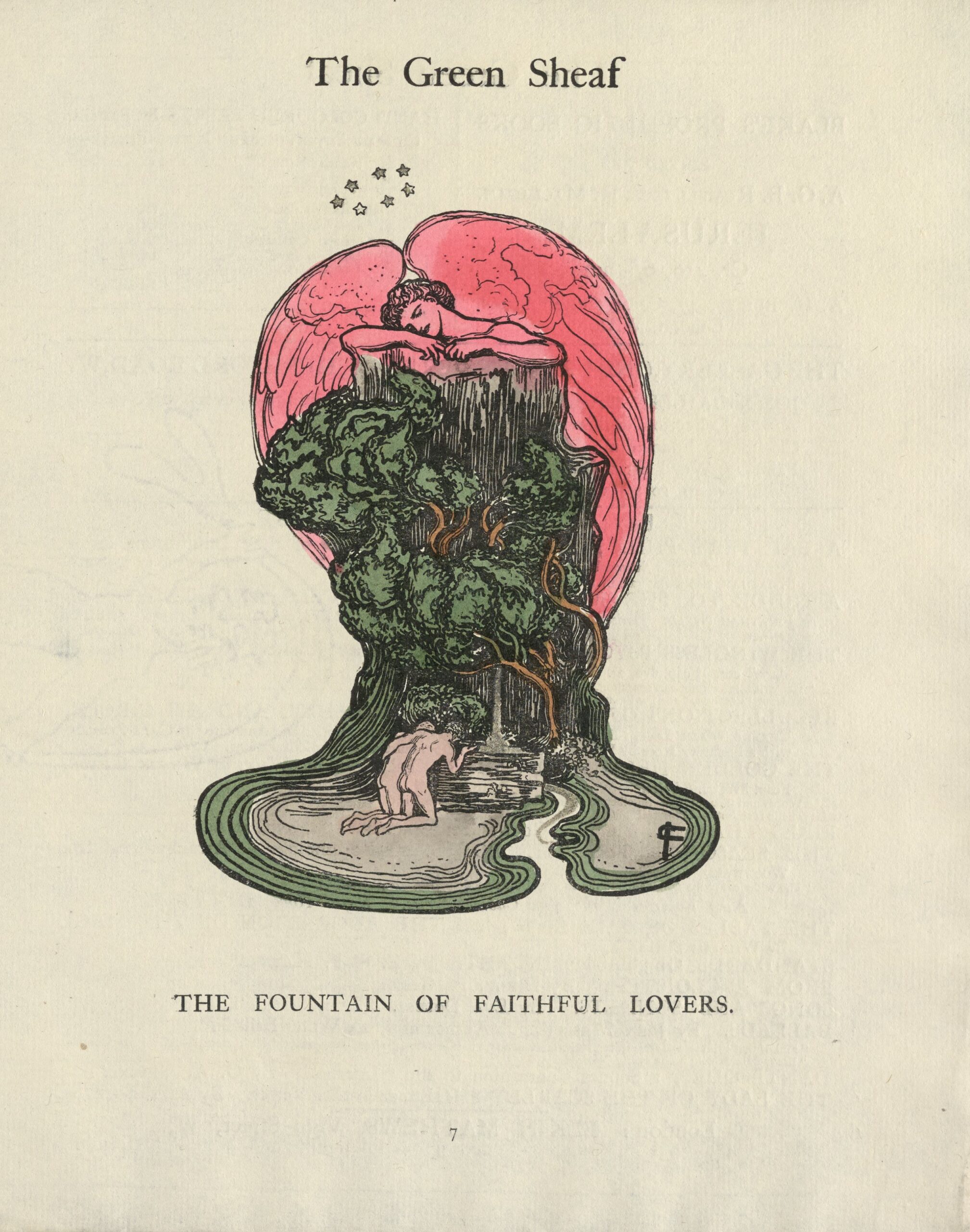 Figure 3. Cecil French, "The Fountain of Faithful Lovers," The Green                        Sheaf, No. 10, 1904, p. 7.