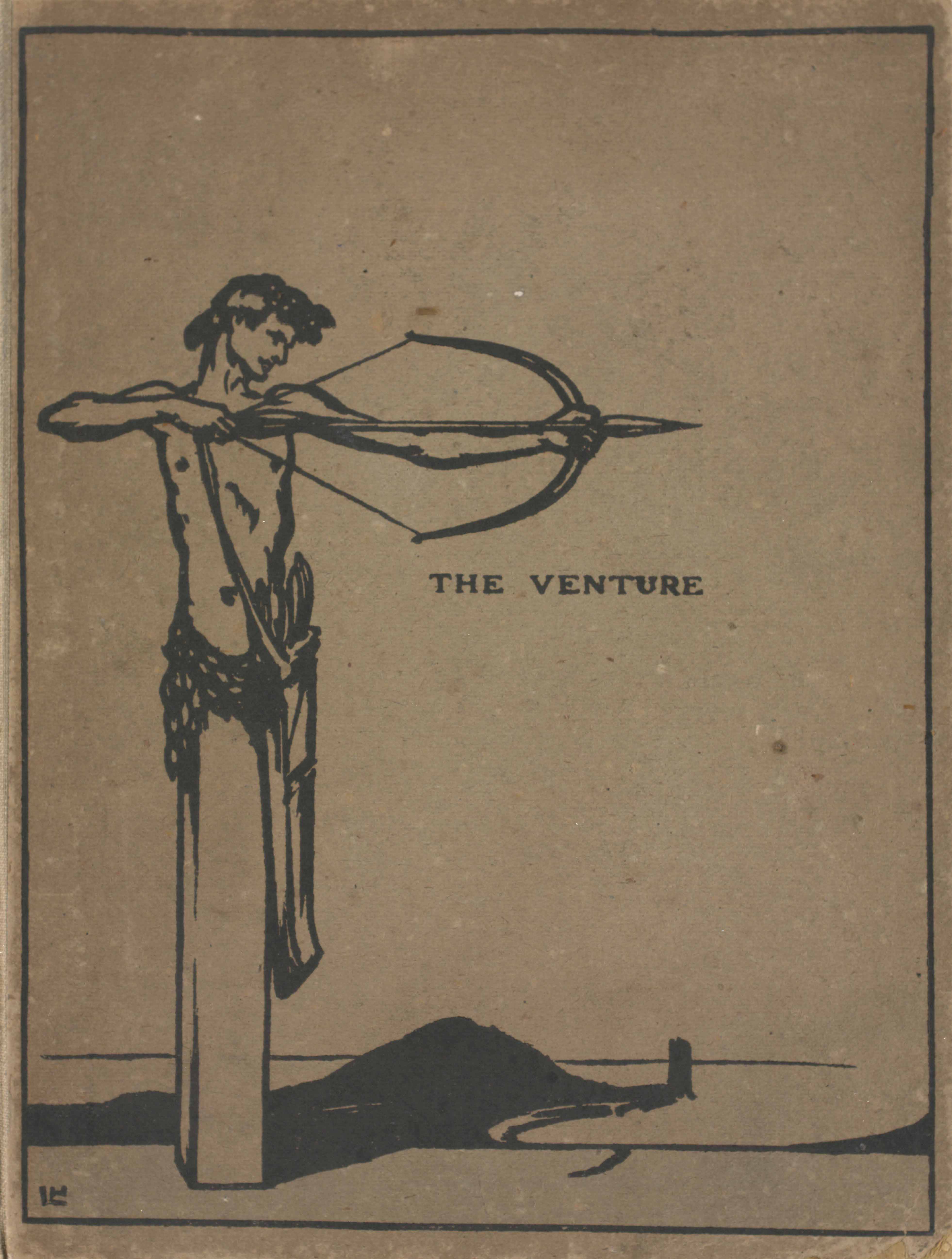 Figure 1. Laurence Housman, Cover design for The Venture, vol. 1,                        1903.