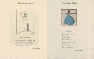 Poems by Blake and Rigby with small images