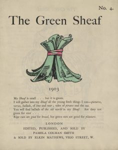 Cover of The Green Sheaf Volume 4