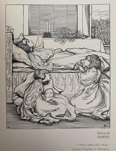 Figure 1. Nellie Syrett, “Time is Short, Life                     is Short,” The Quarto, vol. 2, 1896