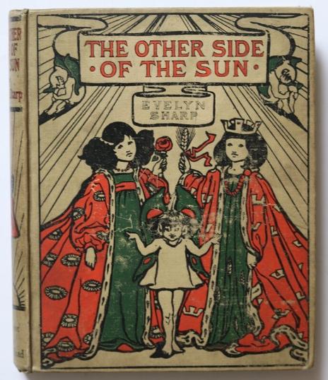 Figure 3. Nellie Syrett, Cover design for                        The Other Side of the Sun (1900)